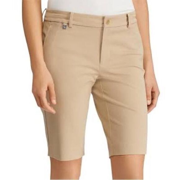Polo Sport Ralph Lauren Classic Khaki Button Fly Pants Deep Pockets Sz 8 - Picture 1 of 10